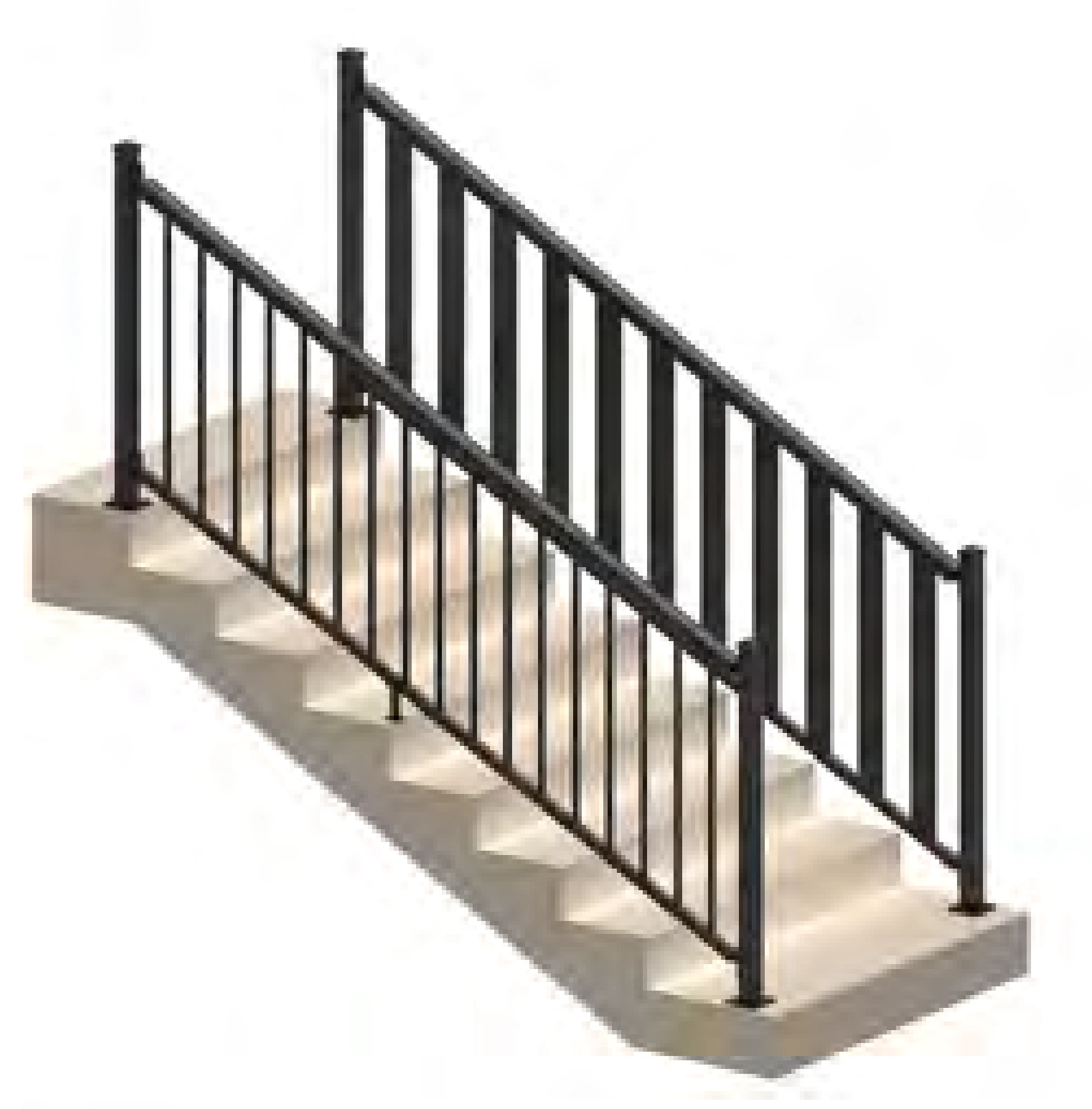 Raked Stair Railing from the original product reference