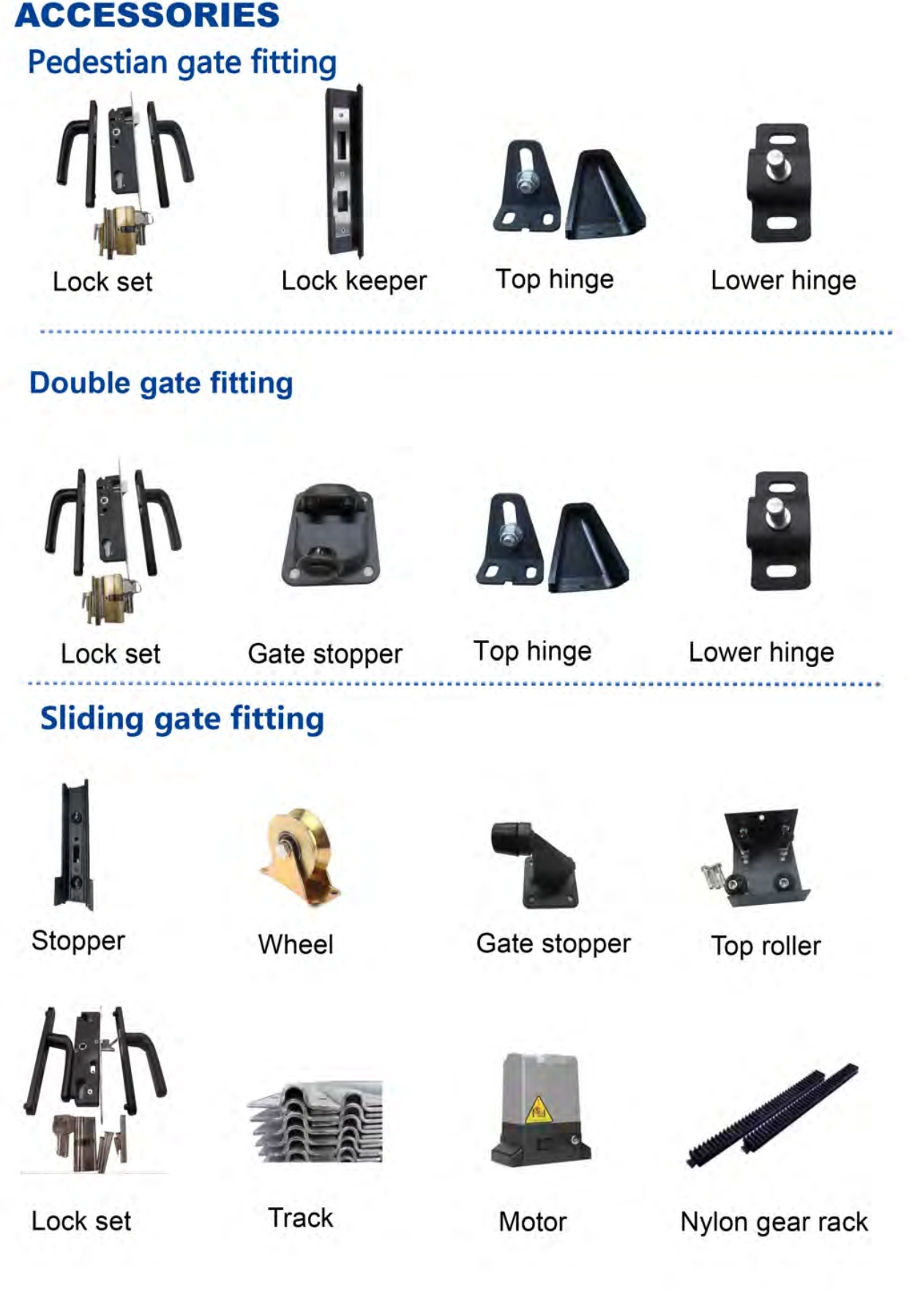 Gate Accessories